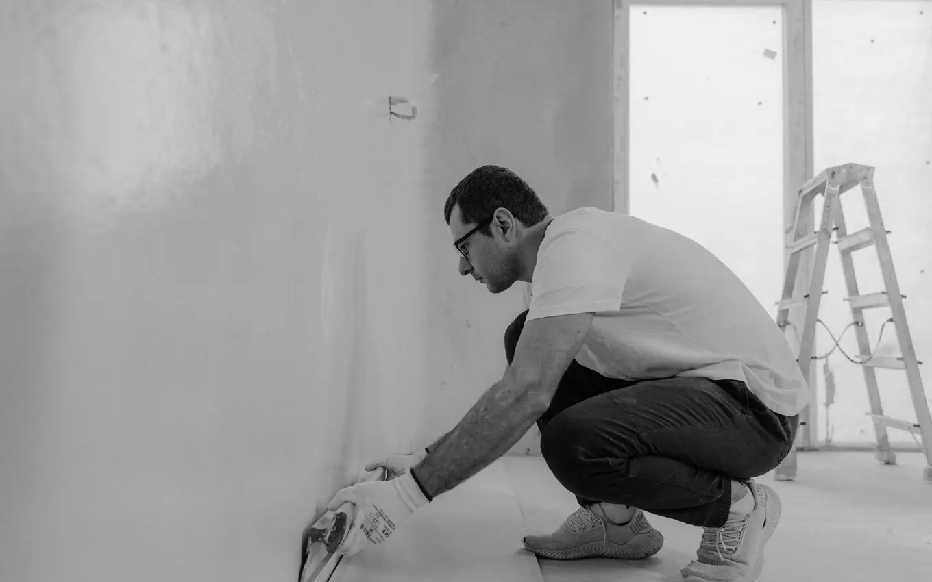 Afgewerkte hoek